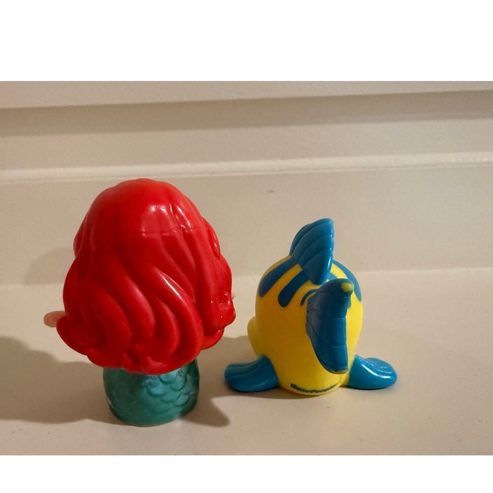 Fisher-Price Little People figurines Disney Princess Ariel Fish Flounder Chunky - Picture 3 of 7